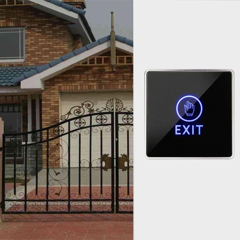 Кнопка доступа, кнопка выключения двери, не сенсорный выключатель, Открыватель ворот, фотография