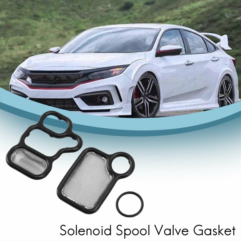 Solenóide Spool Válvula Junta para Honda Civic CRV VTEC, K-Series, Accord Elements, 15845-RAA-A01