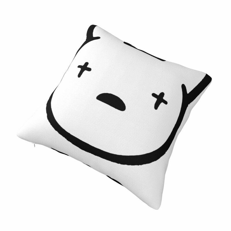 Bad Bunny Square Pillow Case for Sofa Throw Pillow