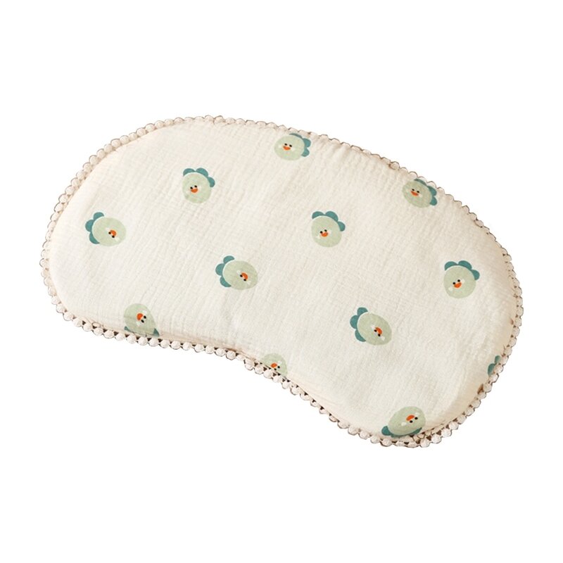 Babay almohada transpirable para niños pequeños, ropa de cama con Animal, almohada de cáscara de trigo sarraceno transpirable para dormir