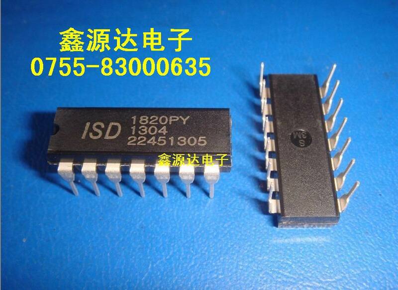 100% ISD1820PY genuíno chip tela impressão 1820PY
