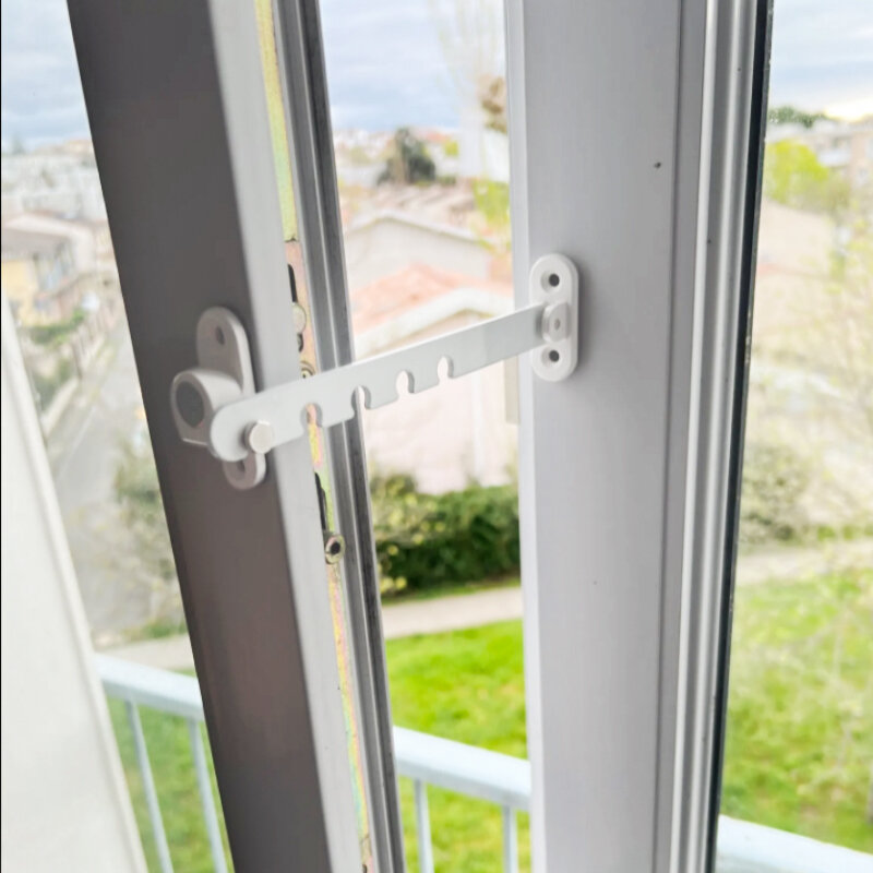 Upgrade kunci keselamatan anak, Stopper kunci pencegahan jatuh pembatas jendela perlindungan anak, kunci jendela dapat disesuaikan