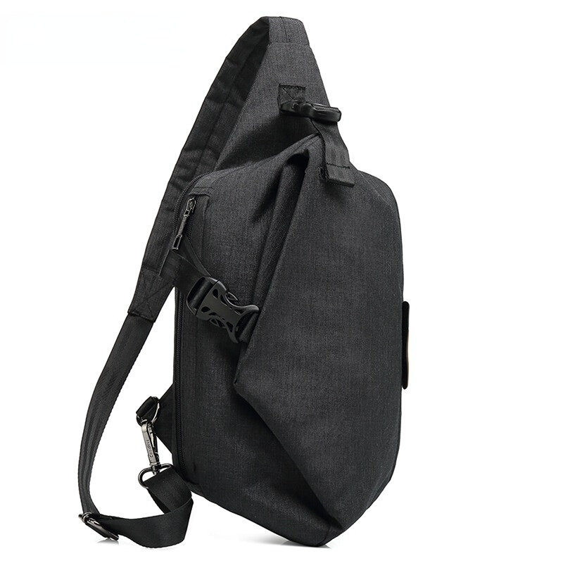 Chikage Multi-function High Quality Chest Bag Large Capacity Business Commuter Crossbody Bag Chic Men's Single Shoulder Bag