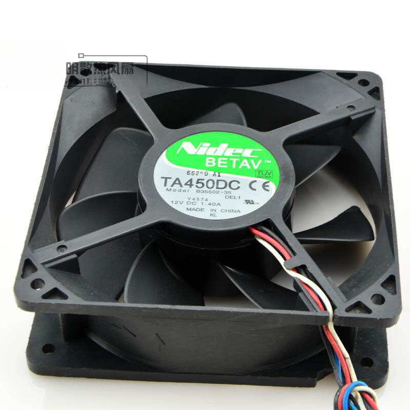 B35502-35 12038 12V 1.4A 12cm Max Airflow Rate cooling fan B35502