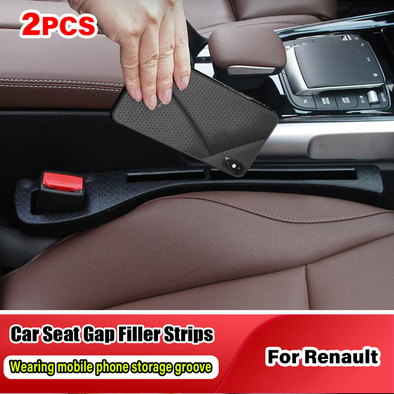 Car Seat Leak-proof Storage Strip Keys Phones Anti-drop Gap Plug Filler Accessories For Renault Arkana Master Megane 2 3 4 Clio