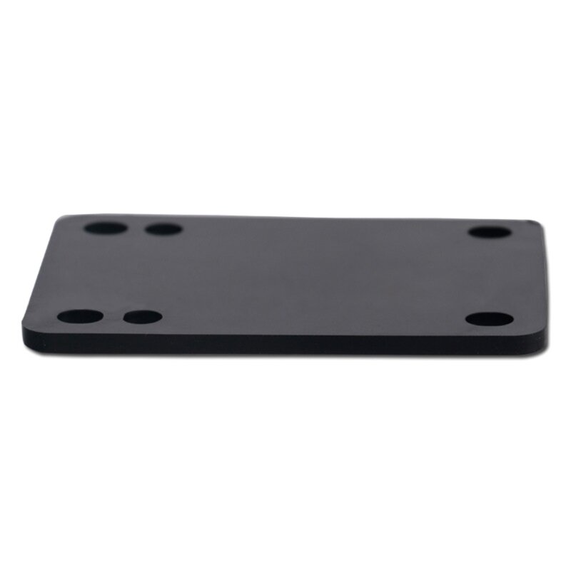 25UC 2pcs Skateboard Risers Pad Soft Shock Pad Replacement Cushion Pad Longboards Rise Pad for Skateboard Maintenance