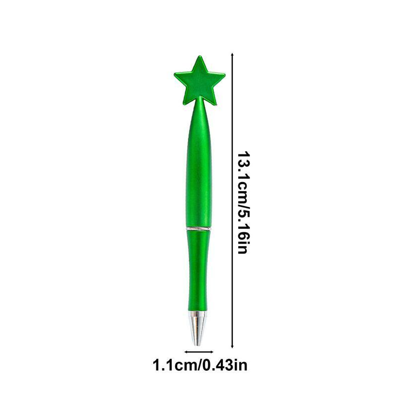 Twist Pen Kawaii sternförmigen Kugelschreiber niedlichen Stern Schreibstifte mit glattem Tinten fluss und hellen Farben für Büros Schule