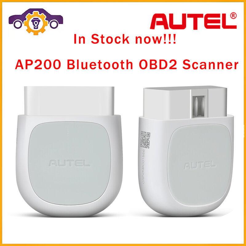Autel-herramienta de diagnóstico automotriz AP200, autoescáner OBD2, Bluetooth, lector de código TPMS, sistemas completos, herramientas de escaneo, 2023 Original