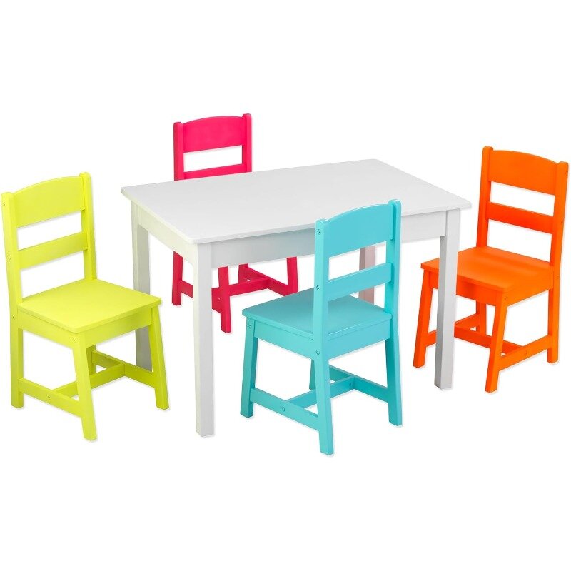 ชุดโต๊ะไฮไลท์ KidKraft และเก้าอี้4ตัว
