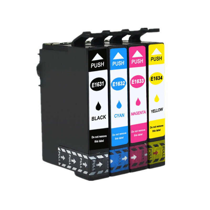 Cartucho de tinta Compatible con Epson 16XL, 16 XL, T1631, T1632, T1633, T1634, WF-2510, WF-2760, WF-2630, WF-2650, WF-2750