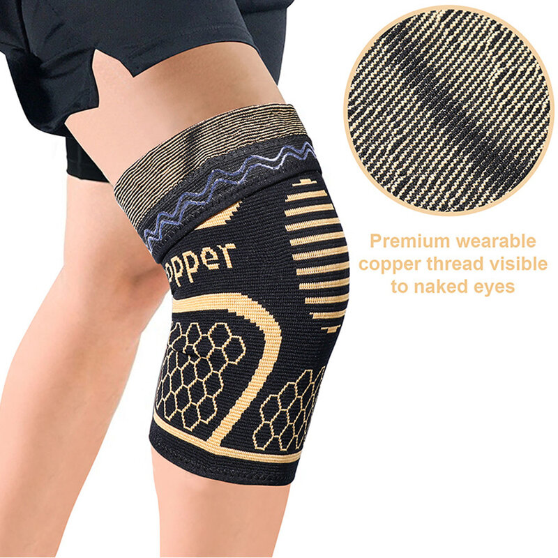 Mtatmt 1 pçs cobre joelheiras suspensórios para artrite, rasgo de menisco, acl, esportes, corrida, workout suporte de manga de compressão de joelho