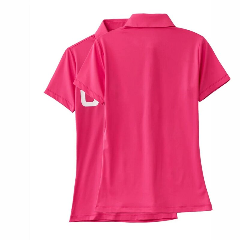 "Beautiful and Pure Women's Golf T-shirt! Experience Youthful and Dynamic, Sports and Versatile Knitted Short-sleeves, New!"
