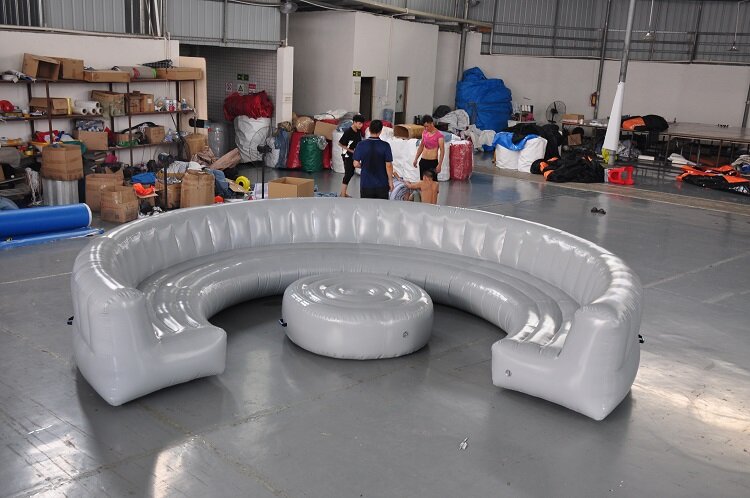 Canapé-lit gonflable avec table, offre spéciale, commercial, bon marché