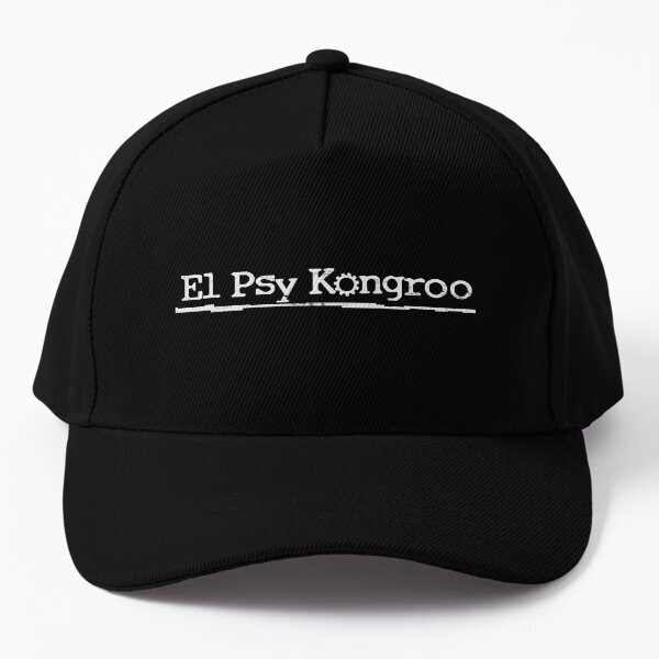 قبعة بيسبول مطبوعة للنساء ، El Psy ، Kongroo ، مصنوعة من بوابة Steins ، قبعة هيب هوب ، بونيه بلون واحد ، قبعة سوداء ، الصيف