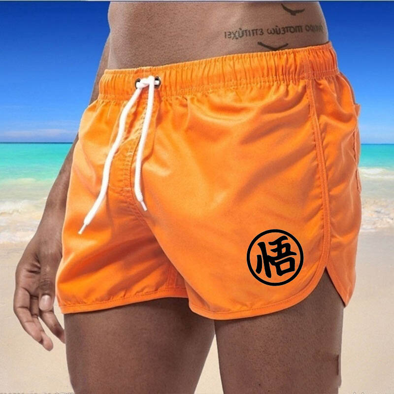 Men's Loose Trendy Shorts Fashion Beach Swimming Summer Outdoor Surfing Quick Drying Shorts