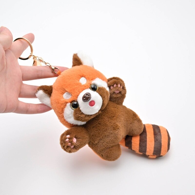 Cartoon Toy Keychain Soft Charm Backpack Pendant Plush Material Suitable for Backpacks and Key Rings