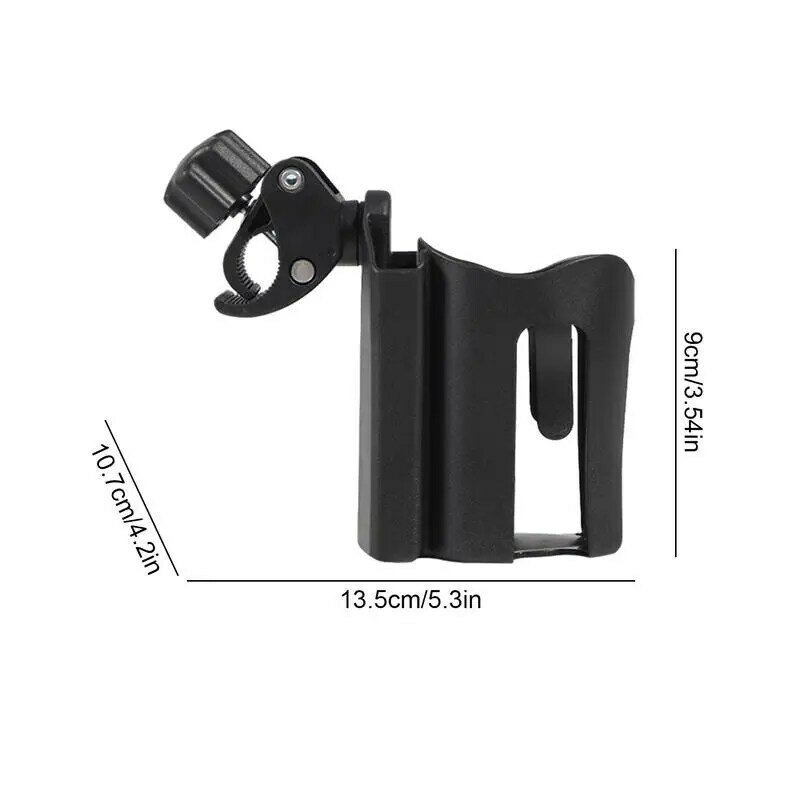 Stroller Cup Holder 360 Degrees Rotation Bike Cup Holder Drink Bottle Holder With Phone Holder For Baby Stroller Accessories