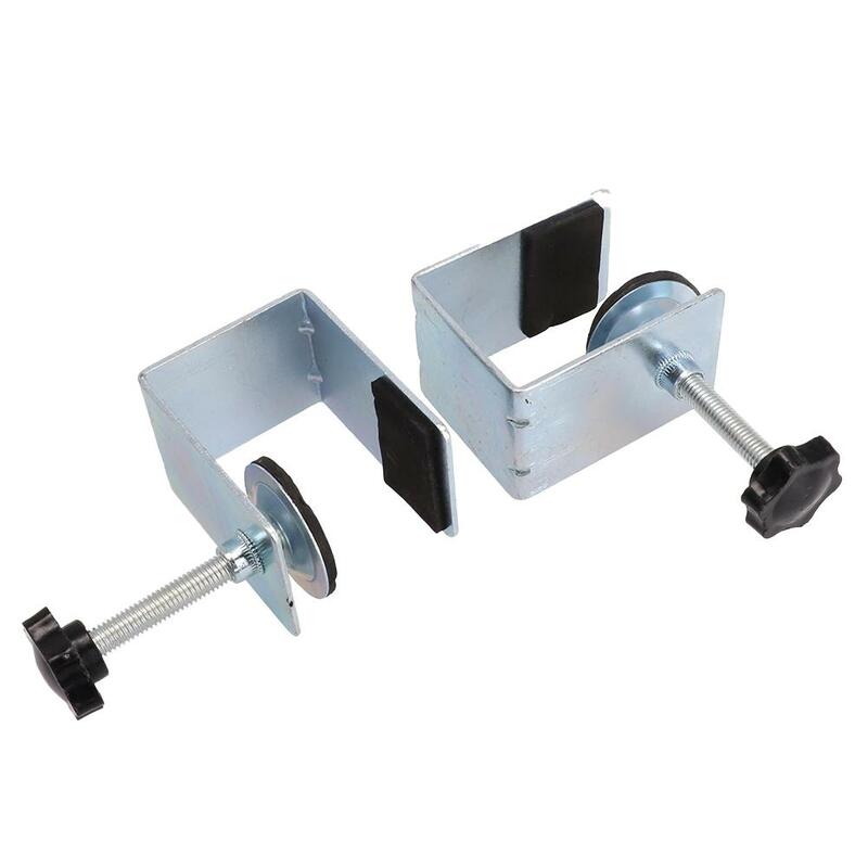 Brand New Clamps Hand Tools Mounting Clips Silver Stainless Steel Woodworking Clamps Drawer Front Installation