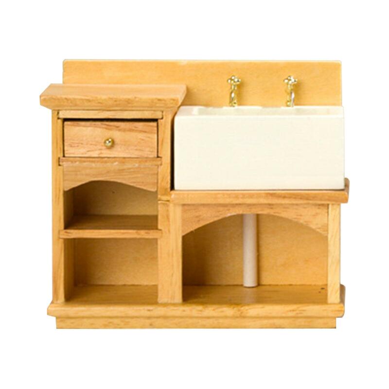 1:12 Miniature Cabinet Furniture for Party Favors Scene Props Birthday Gifts