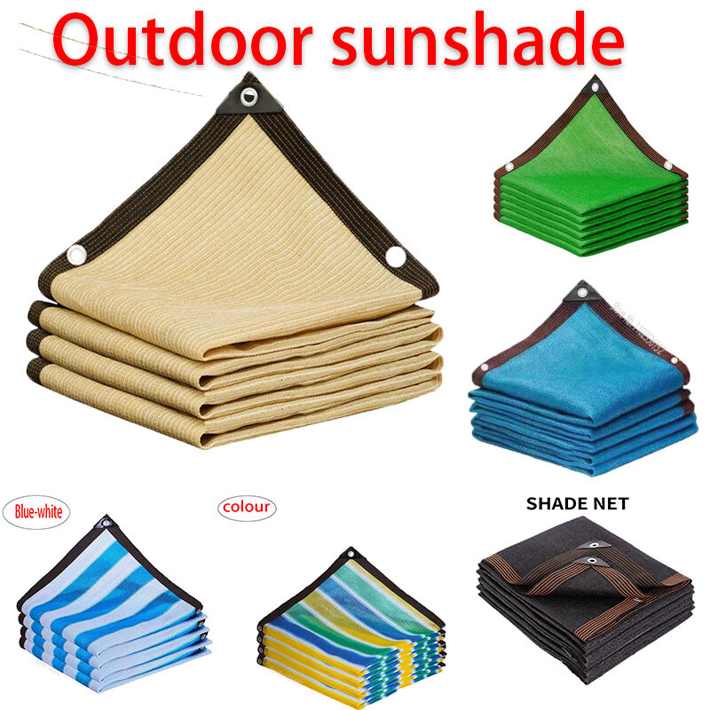 Filet d'ombrage HDPE pour jardin, protection UV, pour serre extérieure, pare-soleil de piscine, voile pour plantes, ombrage 90%
