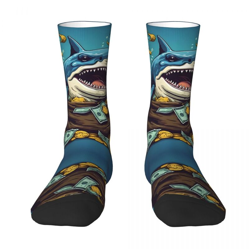 3D printing cosy Unisex Socks,Outdoor Various Colorful Tropical Fish 10 Interesting Four Seasons Socks