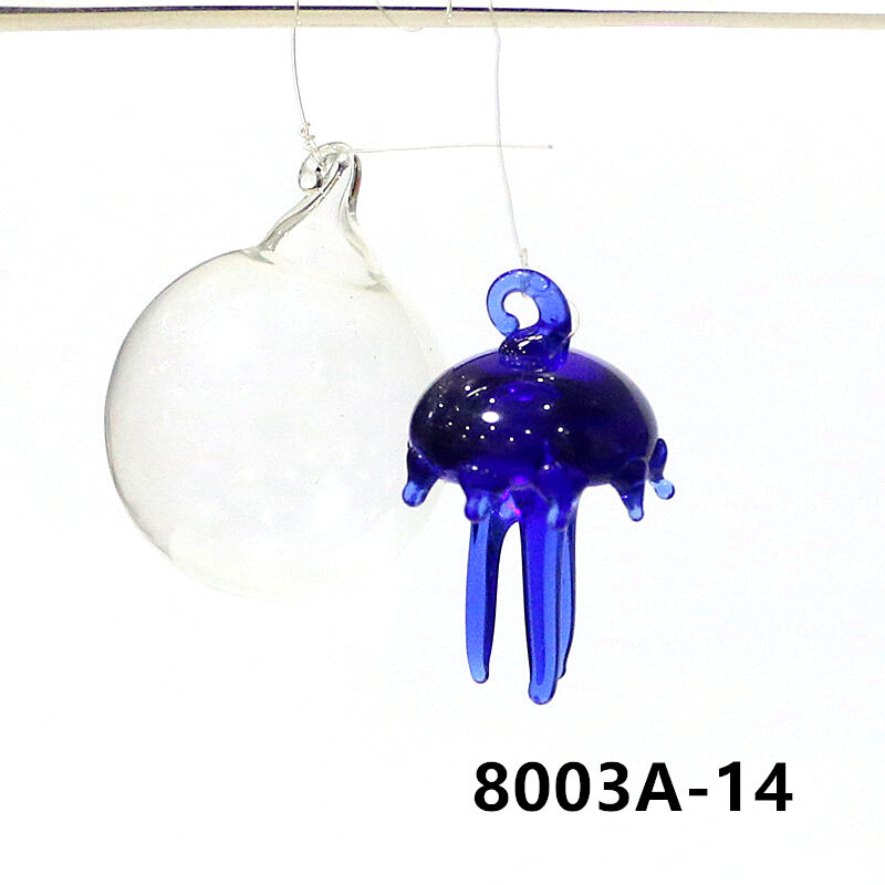 Accessori per la decorazione dell'acquario vetro galleggiante decorazioni animali marini graziose stelle marine pesci in miniatura aragosta gamberetti meduse pagliaccio figurine ciondolo