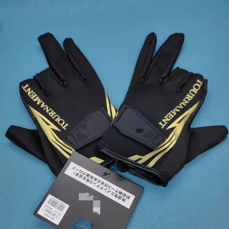 1 Paar Karpfen Angel handschuhe Leder Anti-Rutsch-Halb finger Fliegen fischen Handschuhe Outdoor-Sport Camping Wandern Fahrrad handschuhe
