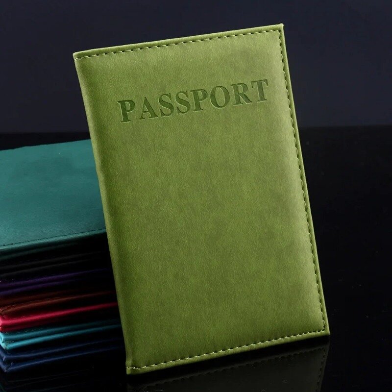 Pu Lederen Paspoort Hoesjes Document Cover Reis Paspoort Houder Id Kaart Paspoorthouder Reizen Acceessory Hoge Kwaliteit Engels