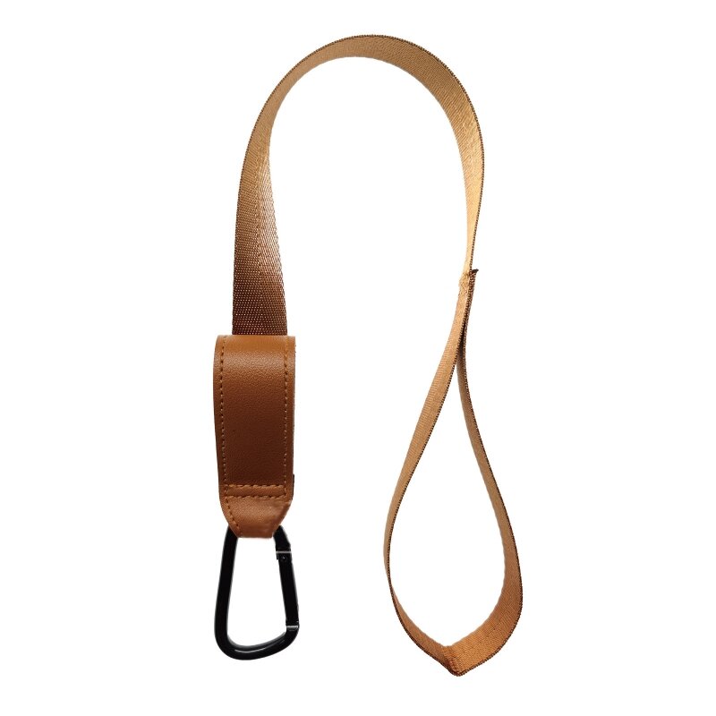 حزام معصم آمن 2 في 1 مع خطاف حقيبة منزلق يمنع حزام المعصم للعربة