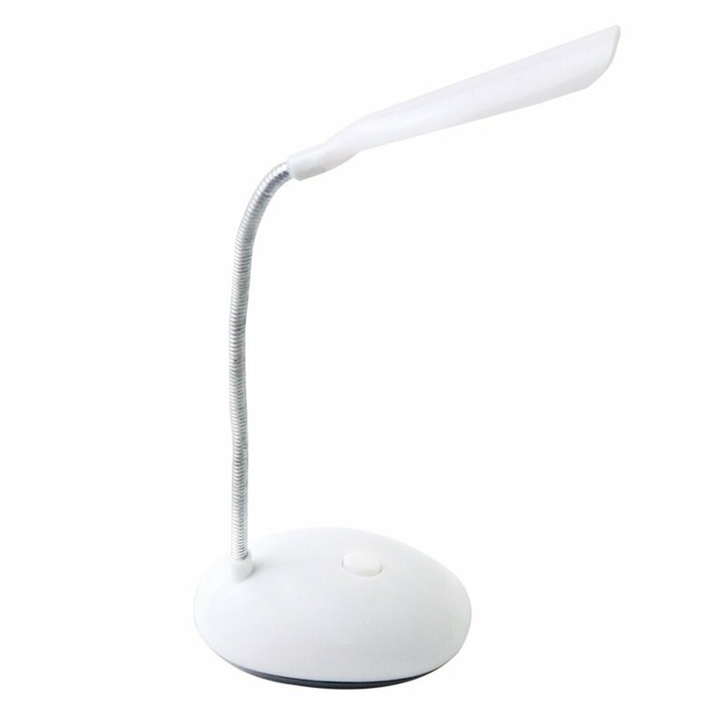 Dimmable LED Desk Lamp para Estudo, Mini Lanterna de Mesa, Luz de Livro Flexível, Lâmpada Do Escritório Inteligente, Bonito