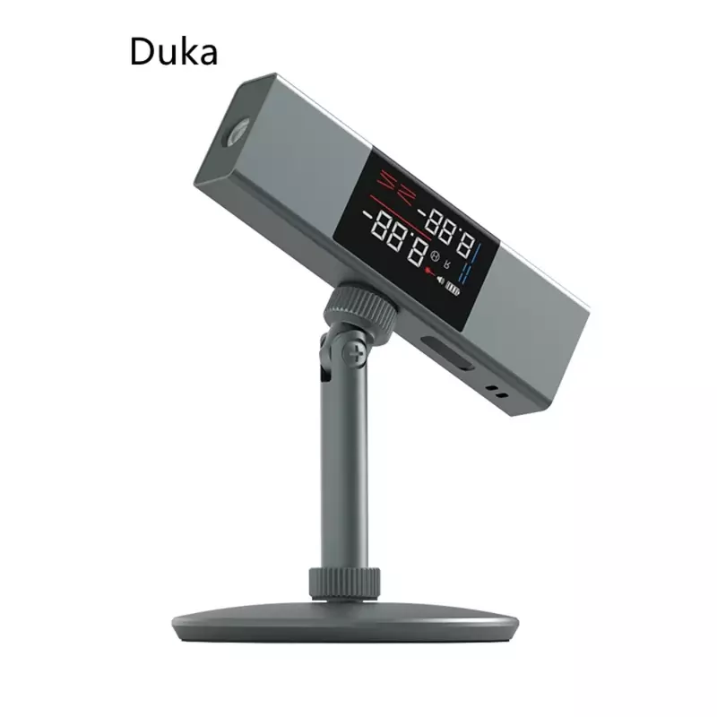 DUKA ATuMan LI1 instrumento de fundición láser, medidor de ángulo, herramientas de medición, transportador, inclinómetro Digital, pantalla HD de doble cara