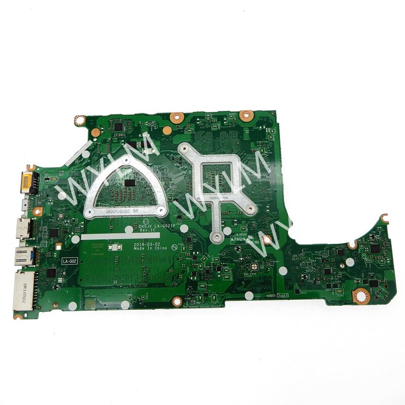 LA-G021P with R3 R5 R7-2th Gen CPU RX530 RX560 GPU Laptop Motherboard For Acer Aspire A315-41G AN515-42 Notebook Mainboard