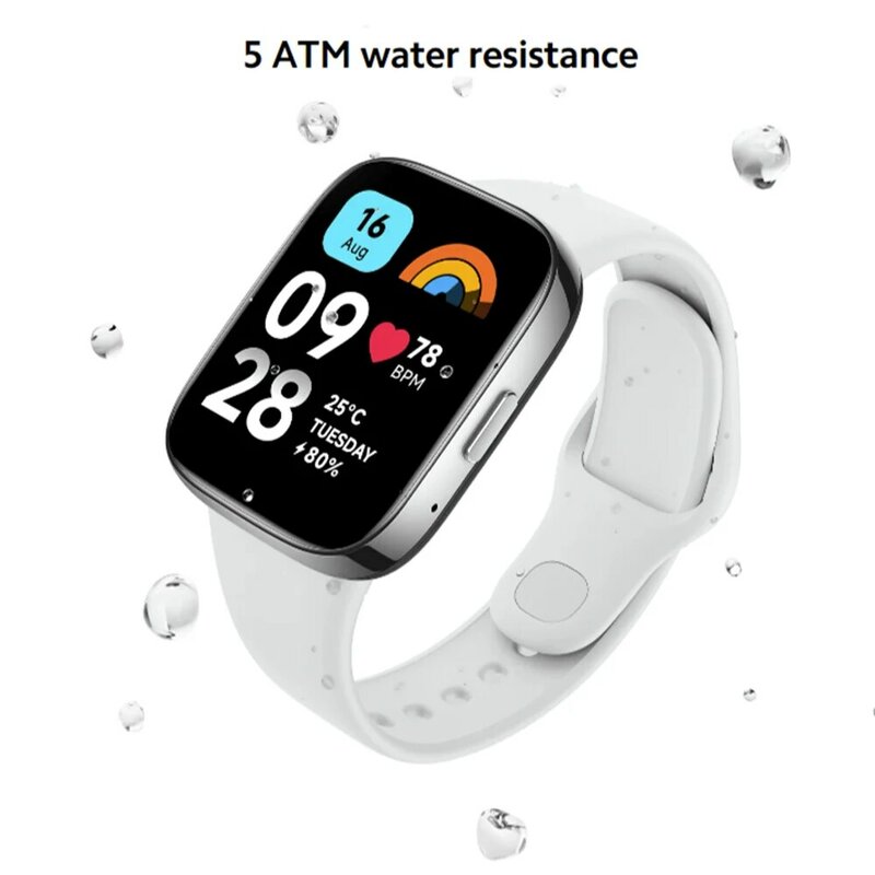 Global Version Xiaomi Redmi Watch 3 Active 1.83" Display 5ATM Waterproof Bluetooth Phone Call 100+ Sport Modes New Arrivals