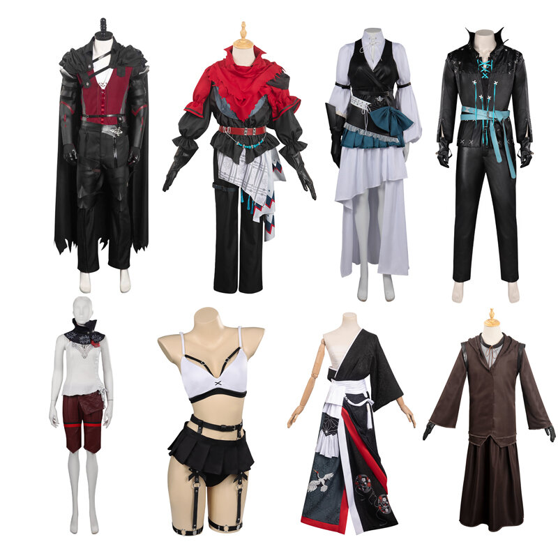 FF16 Cosplay Costume Final Fantasy XVI Joshua Male Coat Pants Uniform Man Roleplaying Fantasia Clothes Outfit Halloween Suit