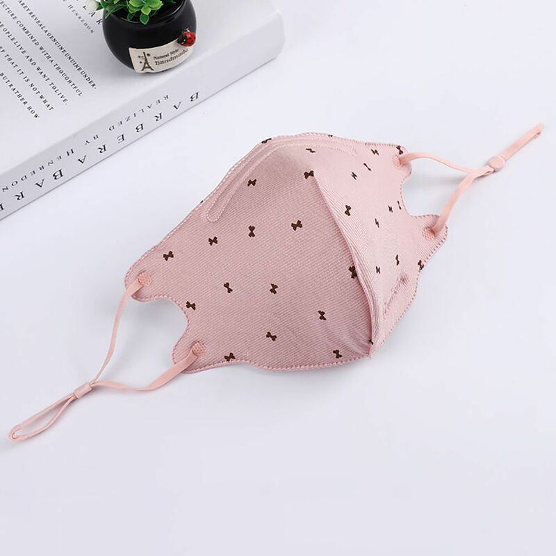 Breathable Sweet Mouth Muffle Adult Women Men Face Cover Bow Face Mask Mouth Mask Cloth Mask