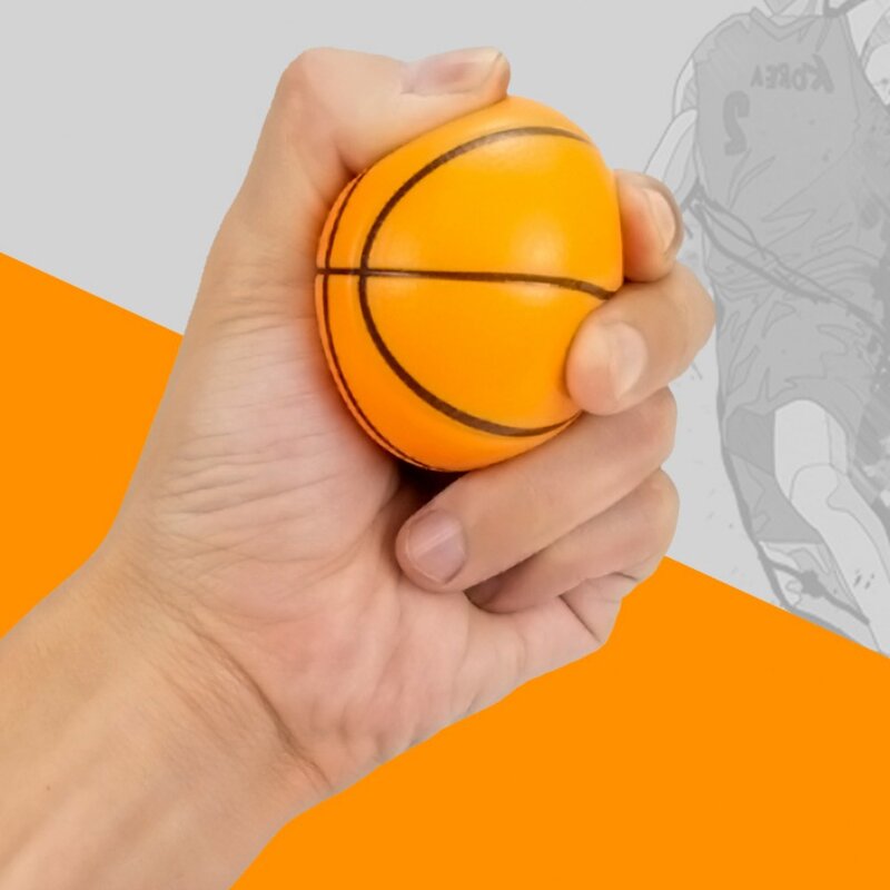 Mini aro de baloncesto portátil para niños y adultos, Kit de Juguetes Divertidos para fanáticos del baloncesto, juego deportivo, juego de pelota de descompresión para el hogar, 6cm