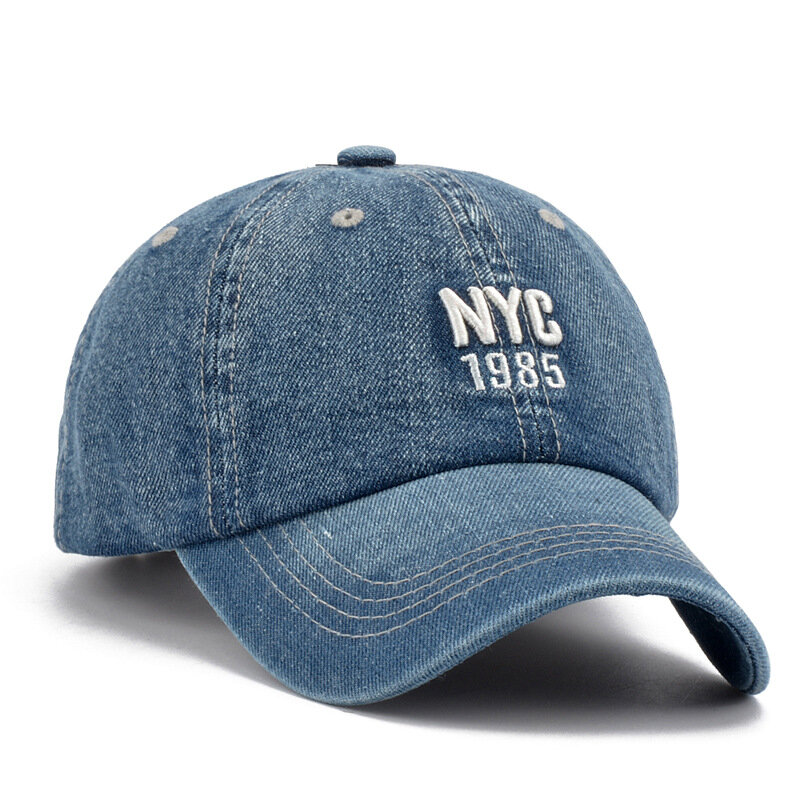 2024 berretto da Baseball in Denim uomo donna ricamo lettera Jeans Snapback cappello Casquette sport estivi berretto Hip Hop Gorras cappelli Unisex