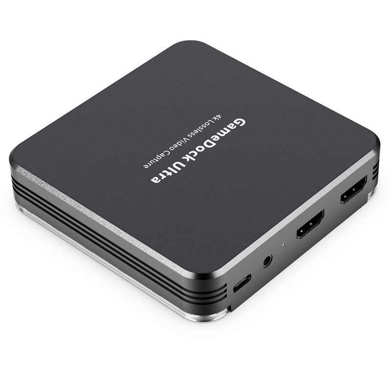 Ezcap 4K 60 Hdmi-kompatibel dengan USB Type-c Kartu Penangkap Permainan GameDock Kotak Streaming Ultra Live Ezcap320