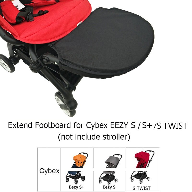 COLU KID®Carrinho Acessórios Assento Estender Board Footboard Ajustável Footrest, Mochila para Cybex EEZY S S + S STWIST Baby Pram