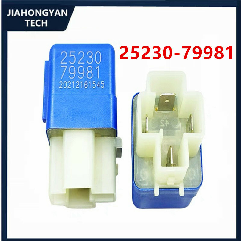 Oryginalny 25230-79981 4-pinowy automatyczny przekaźnik wentylatora pompy oleju