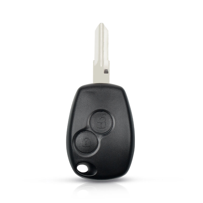 KEYYOU-carcasa para mando a distancia de coche, 2 botones, para Renault, Megan, Modus, Clio 3, Kangoo, Twingo, Logan, Sandero, Duster, Nissan Almera