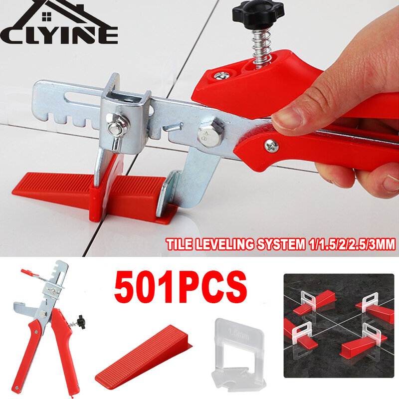Tile Leveling System Laying Level Wedges Alignment Spacers Leveler Locator Spacers Flooring Wall leveling System Concrete Tool