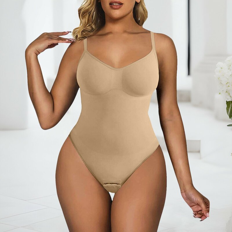 Bodysuit schiere einteilige helle Körper Frauen einfarbig sexy Top Schritt ohne Schritt Sissy nackt eng anliegende Teddy Dessous Kleidung