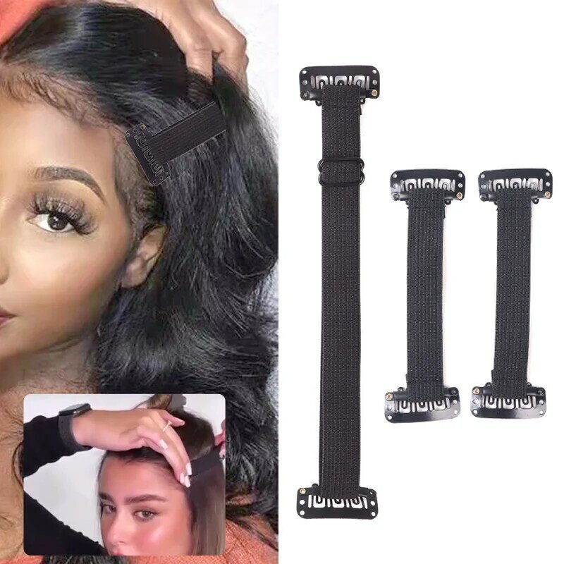 Nieuwe 1.5cm brede face lift strekband met clips sterke elastische band van wenkbrauwen en ogen lift kit verstelbare haarriem