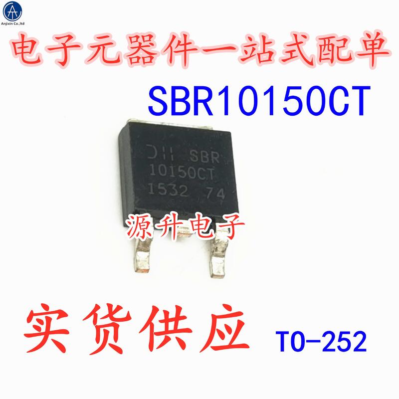 20 piezas 100% original nuevo SBR10150CT MBRD10150CT diodo Schottky TO-252