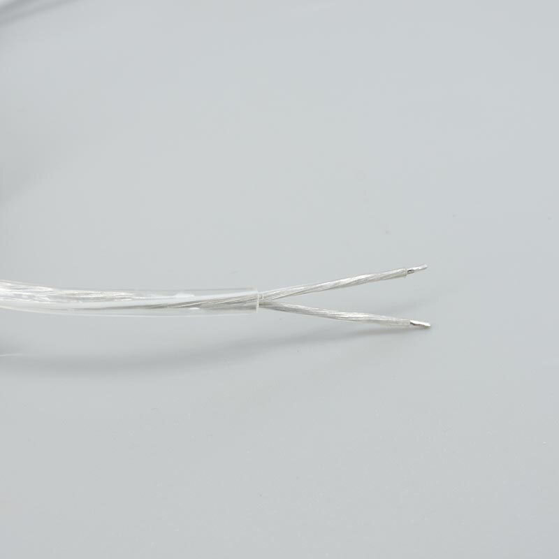 Прозрачный кабель постоянного тока, 3 А, USB, 5 В, 12 В, 2 контакта