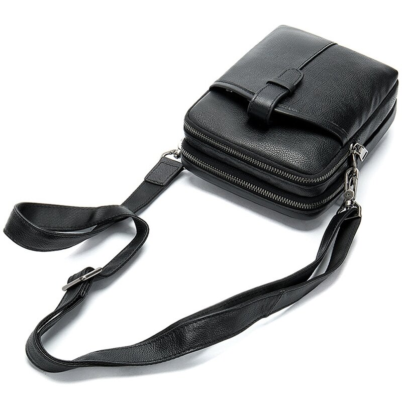 Messenger Bag Men's Leather Shoulder Bag For Men Vintage Designer Small Handbag For Men Genuine Leather Crossbody Bags