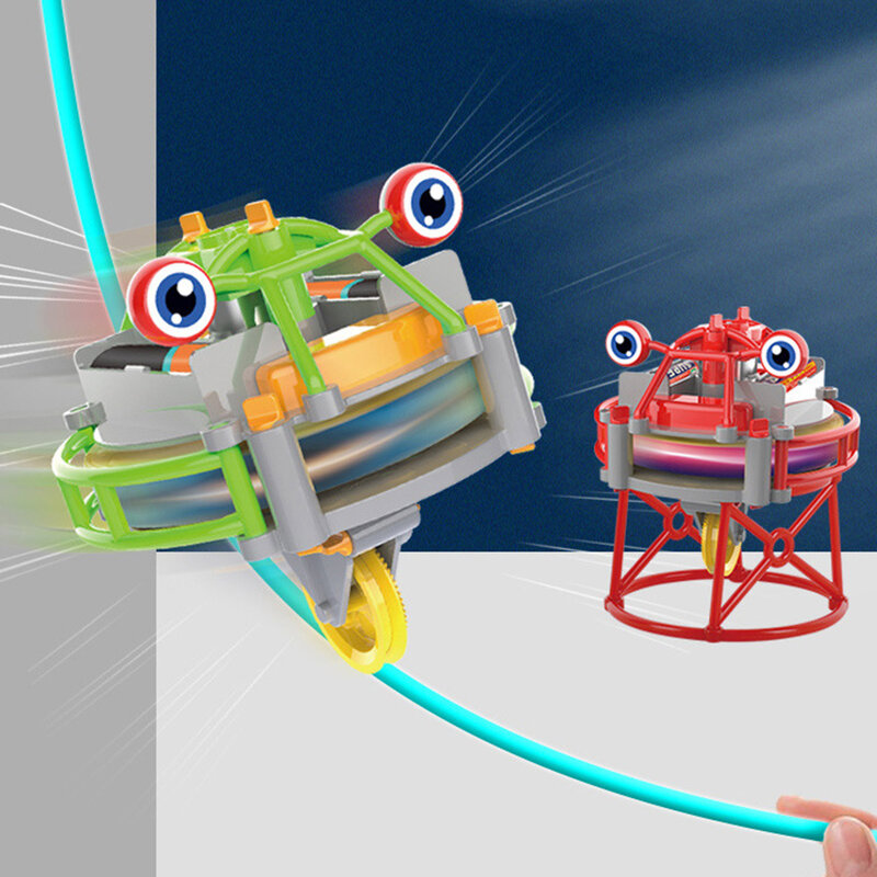 Robot Fidgets Toy Tumbler Anti Gravity Unicycle Luminous Gyro podwójnie zmienny samobalansujący Fidgets zabawka samochód zabawki do wczesnej edukacji dzieci