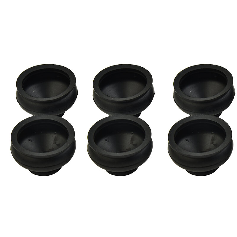 Dust Cover Ball Joints Car Maintenance Dust Boot Gaiters HQ Rubber 6pcs Black Universal High Quality Practical To Use