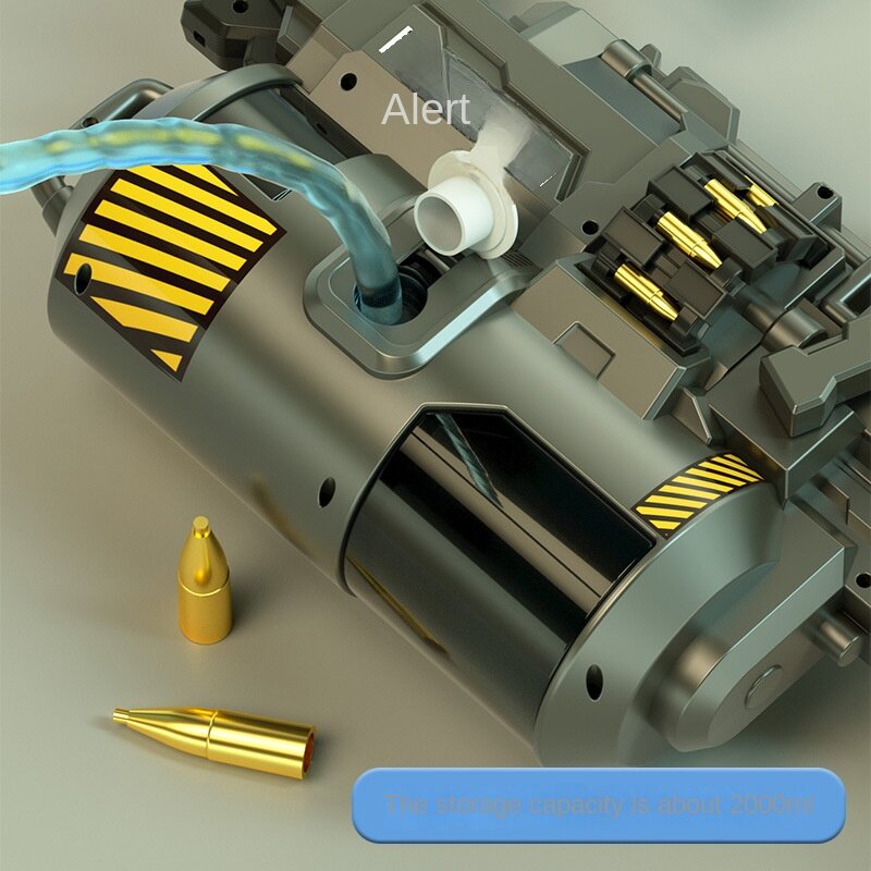 Pistolet à eau automatique avec batterie de testostérone, 24 ans, nouveau, électrique, tir continu, pompage automatique, super capacité, jouet de combat